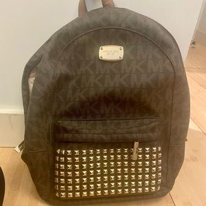 Michael Khors medium leather backpack